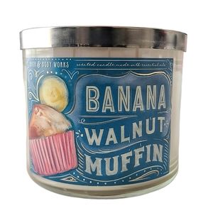 Bath & Body Works Banana Walnut Muffin Candle